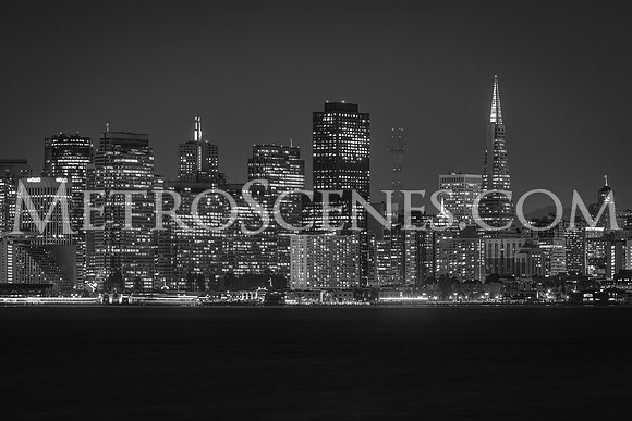 San Francisco Black and White