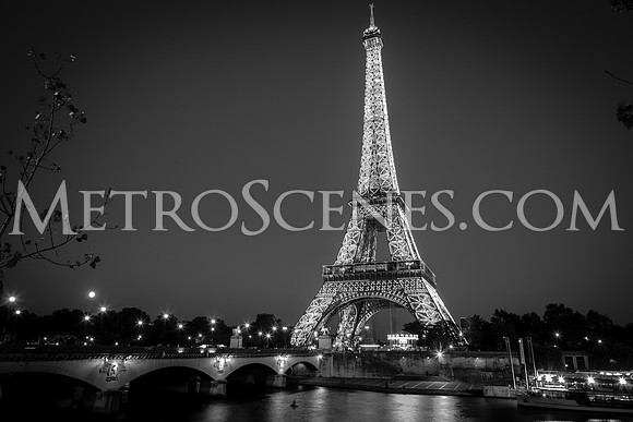 Paris Black and White