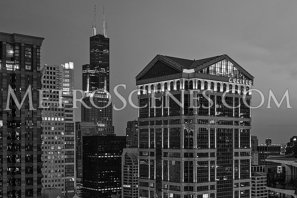 Chicago Black and White