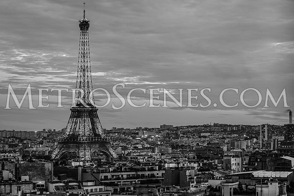 Paris Black and White
