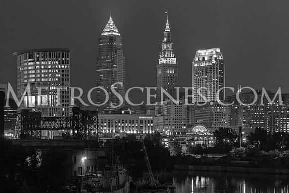 Cleveland Black and White