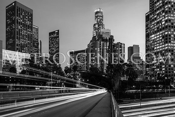 Los Angeles Black and White