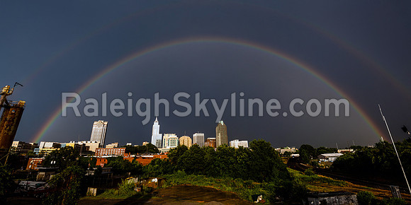Rainbow over Raleigh