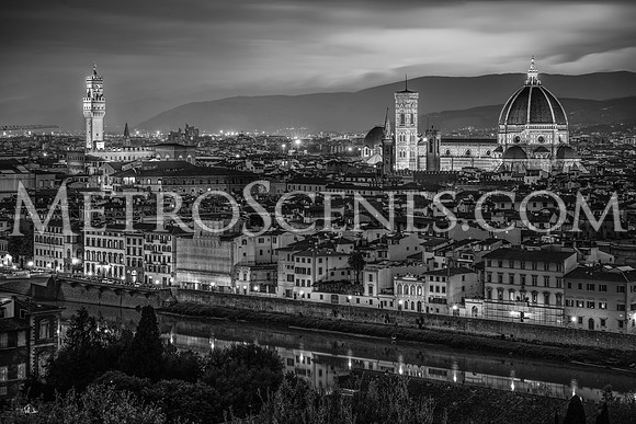 Firenze Black and White