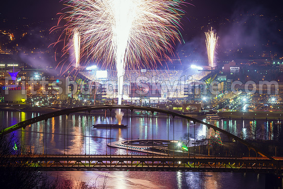 Start of Steelers Playoff Game against the Ravens