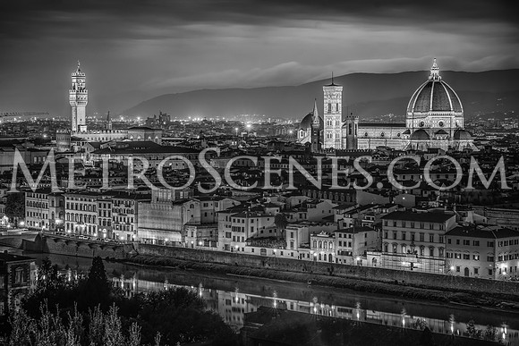 Firenze Black and White