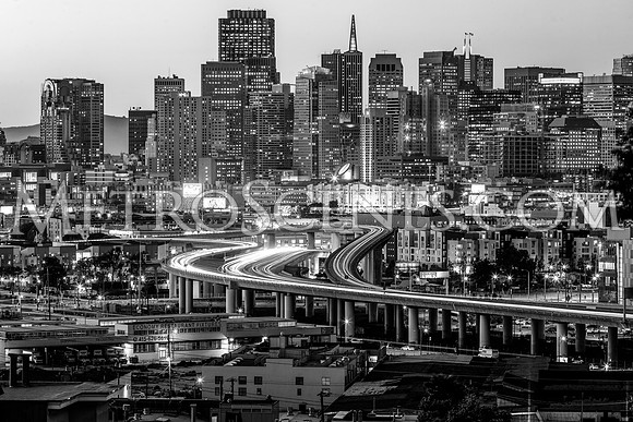 San Francisco Black and White