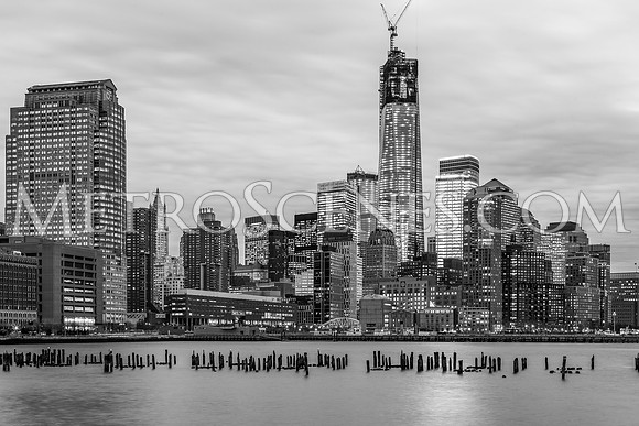 World Trade Center Black and White